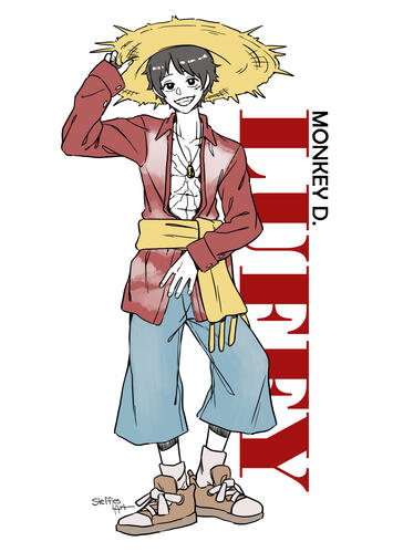High Fashion Luffy