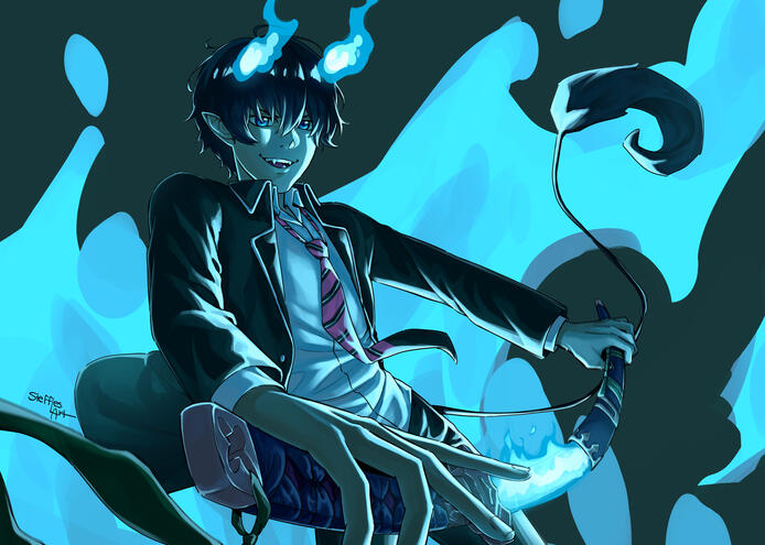 Blue Exorcist - Rin