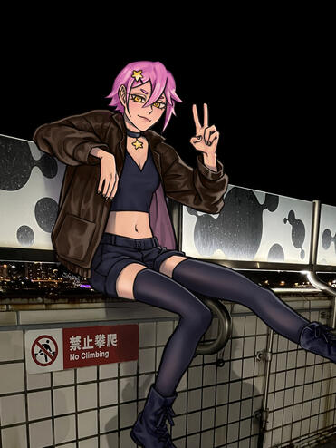 OC - Kanade (photo paintover)