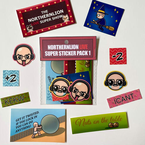 Northernlion Sticker Pack 1