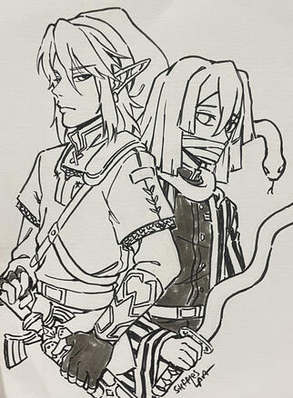 Link and Obanai