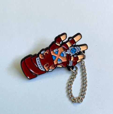 Hitman Reborn X-Glove Pin