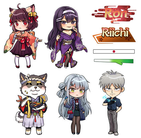 Mahjong Soul Charms